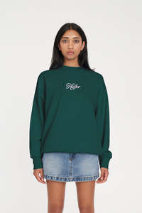 WMNS WEEKEND CREW/ADORE EMERALD