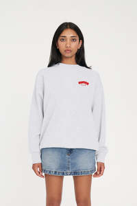 Womens Hoods Crews: WMNS WEEKEND CREW/BLITHE SILVERMARLE