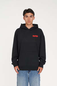 MENS WEEKEND HOOD/PUFFY BLACK/POPPY