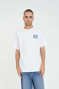 Mens T Shirts: SUP TEE 190/HEAPS WHITE