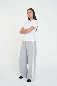 Womens Pants: CHERIE TRACKPANT GREY MARLE