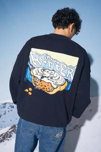 Hoods Crews: BOX CREW 350/PIE RUN NAVY