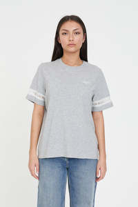 Womens: CHERIE CLASSIC TEE 170 GREY MARLE