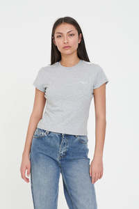 CHERIE MINI TEE 185 GREY MARLE