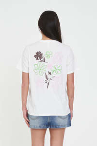 Womens: CLASSIC TEE 170/DAZY CHALK
