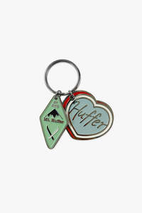 Womens Accessories: STUDIO BON WINTER KEYCHAIN MULTI