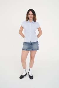 LUCY BLOUSE BAY BLUE