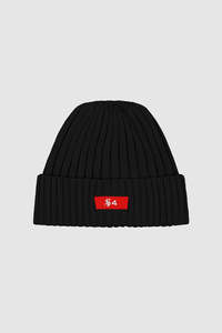 STEINLAGER FISHERMAN BEANIE BLACK
