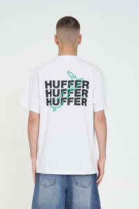 SUP TEE 190/STACKED AS WHITE