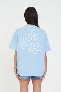 RELAX TEE 220/FLEUR BAY BLUE