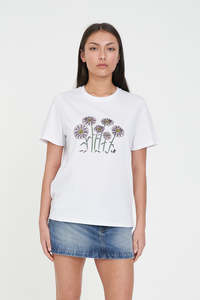CLASSIC TEE 170/GERBERA WHITE