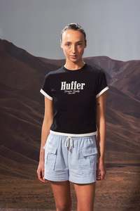 DBL MINI TEE 185/RIDGE BLACK