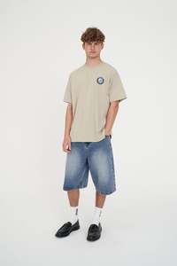 BLOCK TEE 220/INTL. MOONROCK