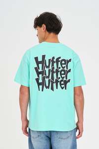Mens: BLOCK TEE 220/MUDDLED JELLY