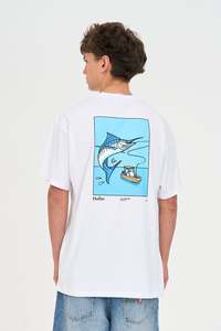 Mens: SUP TEE 190/BILL PROBS WHITE