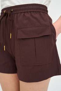 Womens Shorts: SKIPPER SHORT COCOA