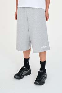 Shorts: XTRA BAGGY TRACK SHORT/ETCHING GREY