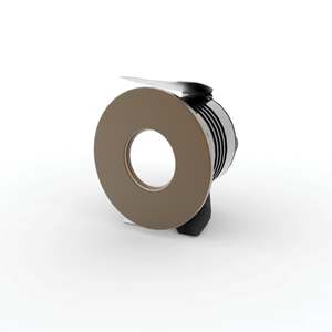 Ground: GDL613BZ 0.4W 12V DC 28mm Ground Light Bronze