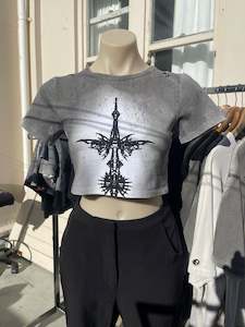 Z sword / S.F.T.S CROP TEE jake