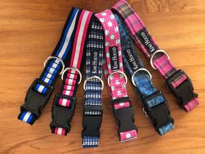 Pet Care Treats: Small Breed- Kiwi Hound Dog Handcrafted Dog Collar