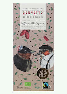 Human Treats: Benetto Chocolate Bar- Coffee in Madagascar