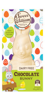 120g Hollow White Chocolate Easter Bunny