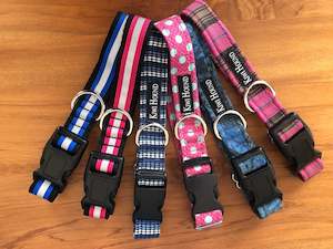 For Dogs: Small Breed- Kiwi Hound Dog Handcrafted Dog Collar
