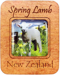 Magnets: G036 Magnet - Spring Lamb