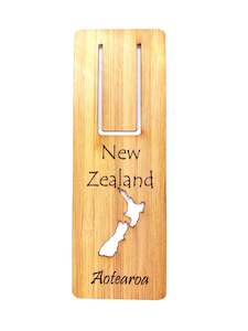 Bookmarks 1: G035 Bookmark - NZ Map