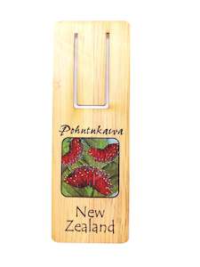 Bookmarks 1: G035 Bookmark - Pohut Flower