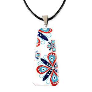 New Natures Reflections Range: Red Ornament Pendant