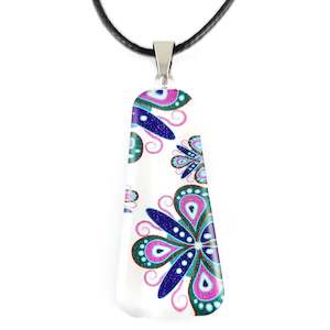 New Natures Reflections Range: Purple Ornament Pendant