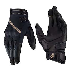 Adventure Gloves: Leatt 7.5 ADV HydraDri Glove (Short) - Stealth