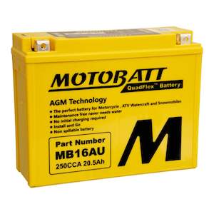 Motobatt Battery Quadflex AGM - MB16AU