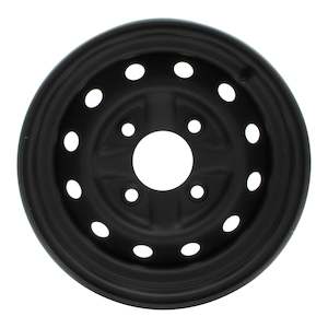 Atv Rims Hubs: Whites ATV/UTV Steel Rim 12x7.5 CF-Moto Rear 4/110 +46.5 - Black