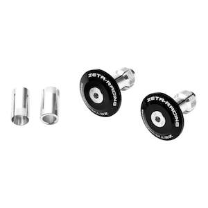 Bar Ends: Zeta Bar End Plug 35mm 2pcs - Black