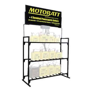 Battery Chargers: Motobatt 12 Station Maintainer Rack Only