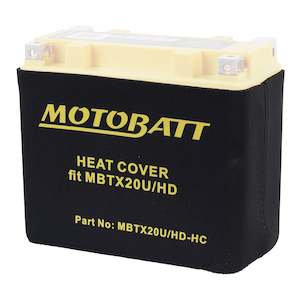 Battery Parts: Motobatt Heat Cover - MBTX20U / MBTX20UHD