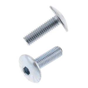 Bolts: BOLT 6x25mm FAIRING BUTTON ALLEN BOLT (Pkt of 10)