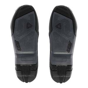 Boot Soles: Leatt 4.5/5.5 Boot Outer Sole - Black / Grey (US7) Pair