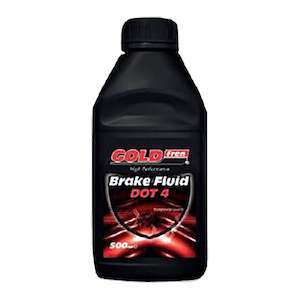 Brake Clutch Fluids: GOLDfren Brake Fluid - DOT 4 (500ml)