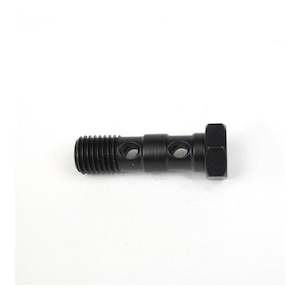 Whites Brake - 10mm Double Banjo Bolt - Black 10x1.25