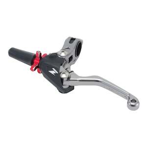 Brake Lever Assemblies: Zeta Pivot Perch FP 3-Finger - Red