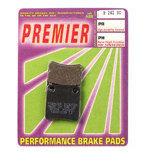 Brake Pads: Premier Brake Pads - P-SC Organic Scooter