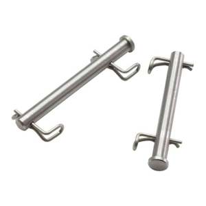 Brake Pin Kits: DRC Stainless Brake Pin with Clip - Husqvarna / Magura