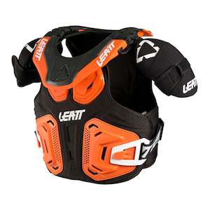 Chest Protection: Leatt Junior 2.0 Fusion Vest - Orange