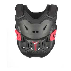 Chest Protection: Leatt 2.5 Kids Chest Protector - Black / Red (110-134cm)