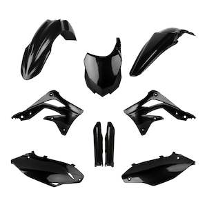 Complete Plastic Kits: Polisport Full Kit Kawasaki KX450F '13–'15 - Black