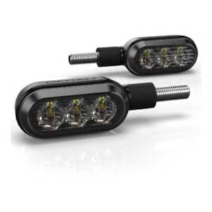 Denali Lights: Denali T3 Rear Turn Signals / DRL Red/Amber - Pair