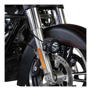 Denali Mounts: Denali Auxiliary Light Mount Harley Sportster, Softail, Touring